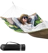 Amazon.com : Double Hammock, 11 FT Quilted Fabric 2 Person